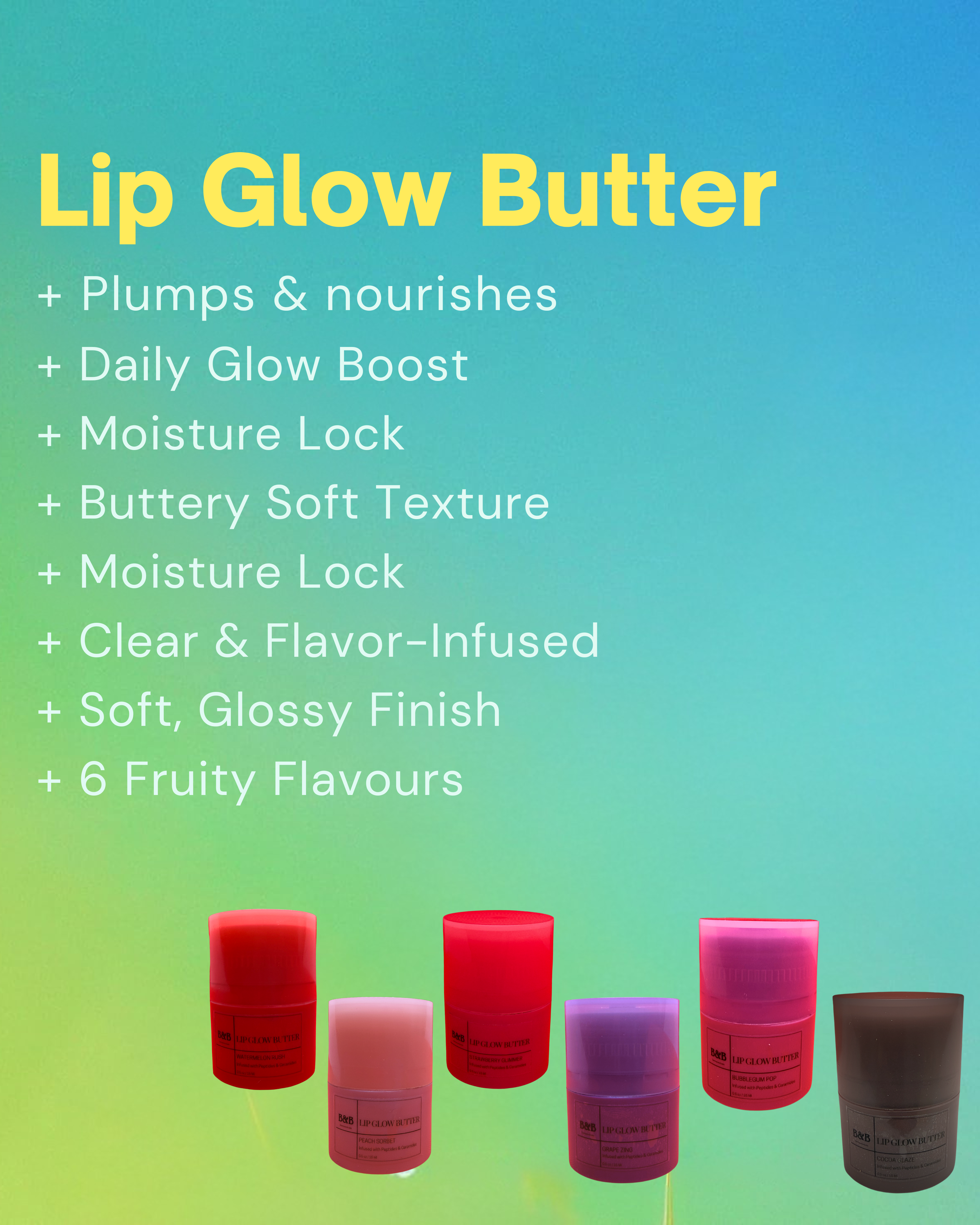 LIP GLOW BUTTER - PACK OF 2