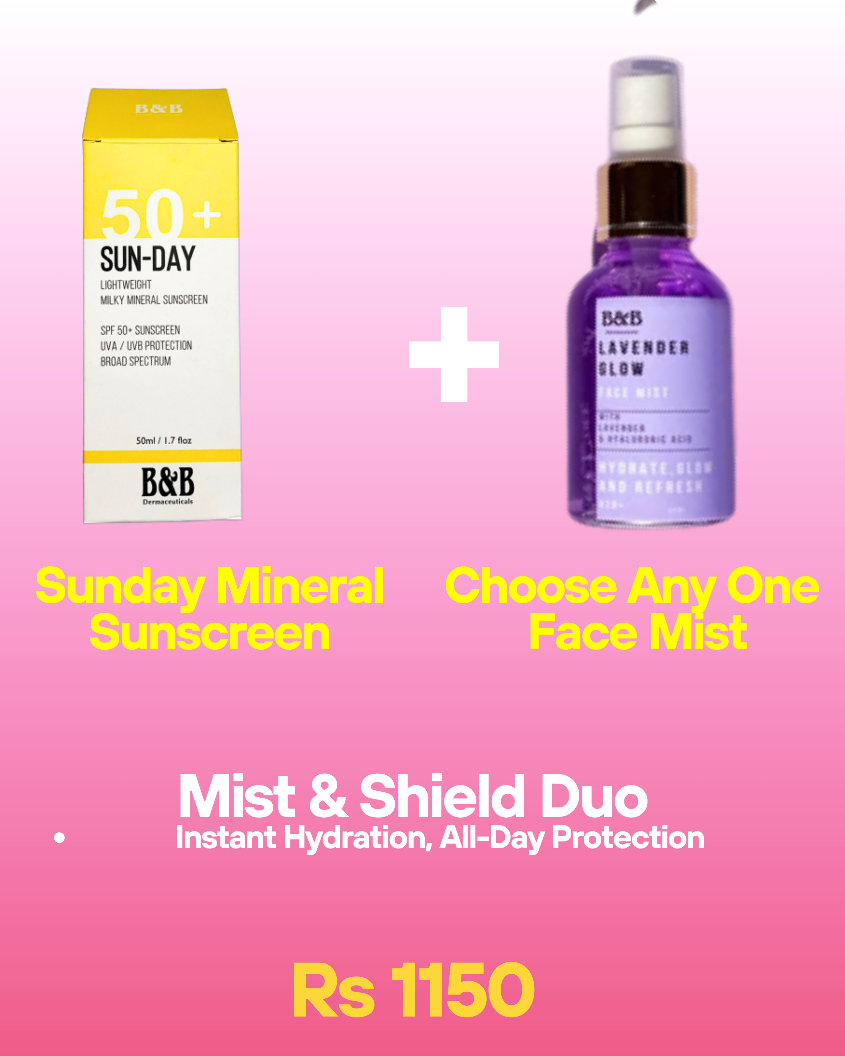 SUNDAY SUNCREEN + MIST BUNDLE