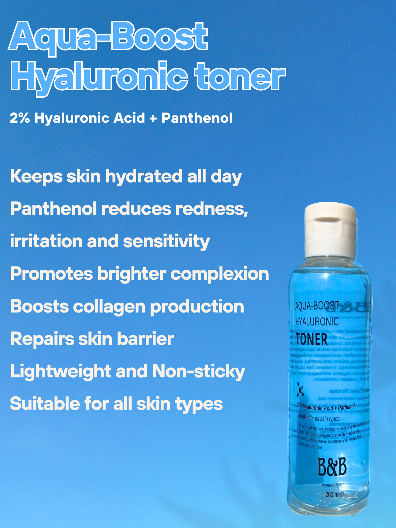 Aqua-Boost Hyaluronic Toner