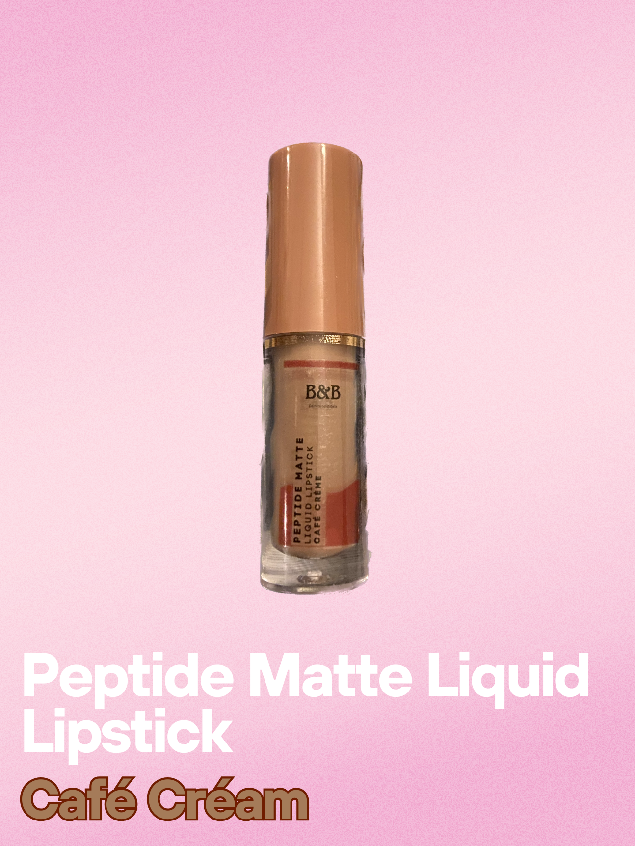 Café Crème – Peptide Matte Liquid Lipstick