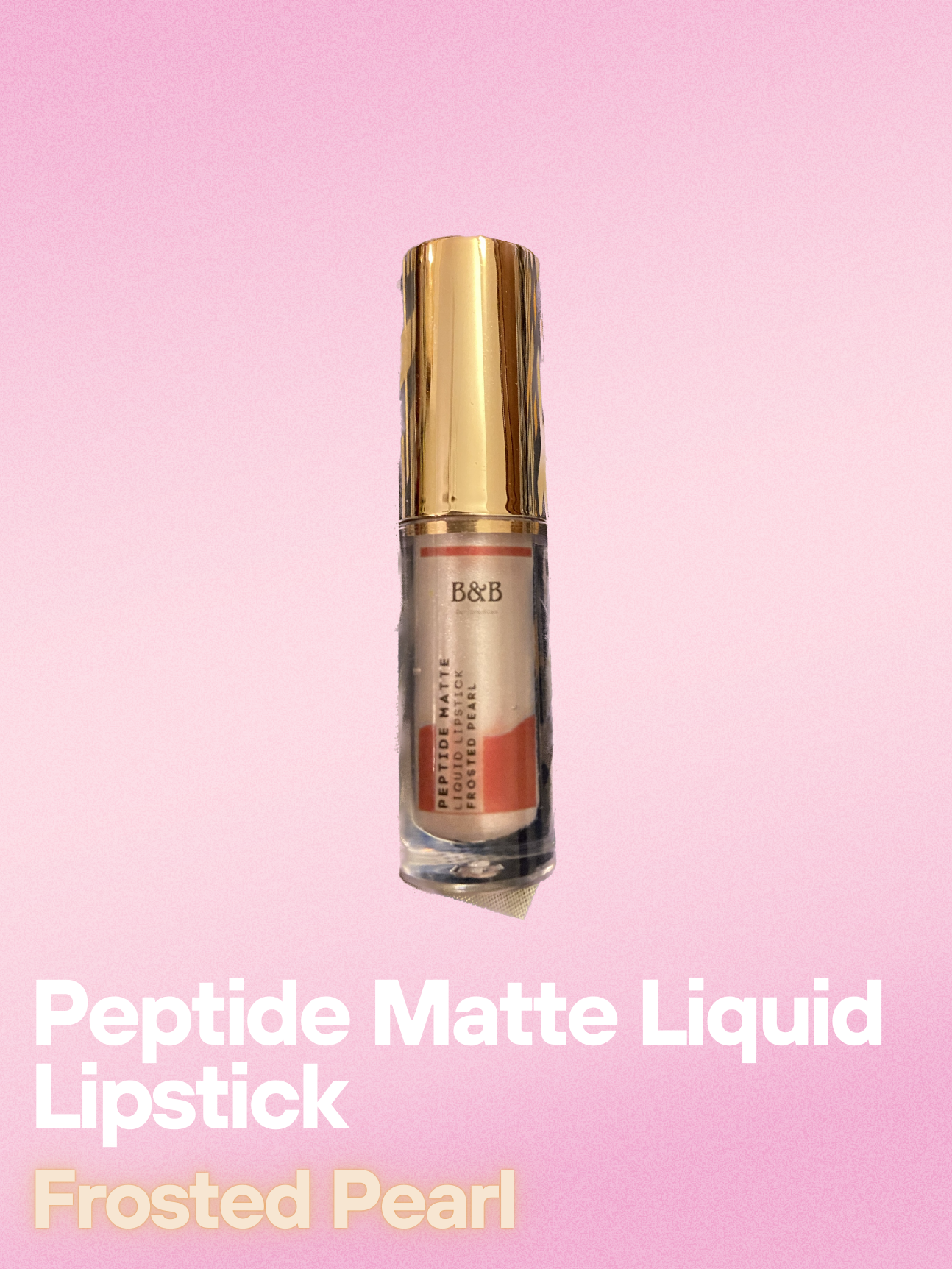 Frosted Pearl – Peptide Matte Liquid Lipstick