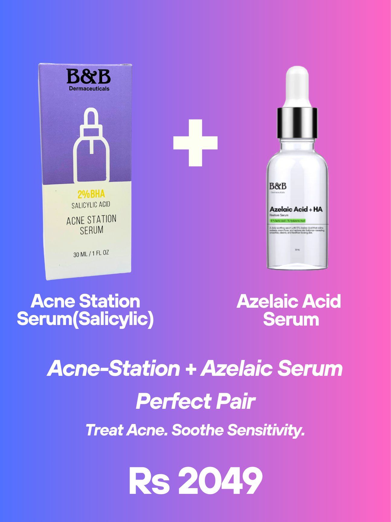 Acne-Station + Azelaic Perfect Pair