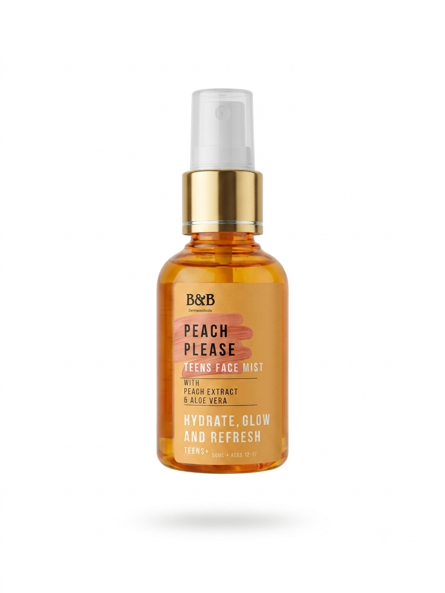 B&B TEENS | PEACH PLEASE – Peach Face Mist On The Go 50ml