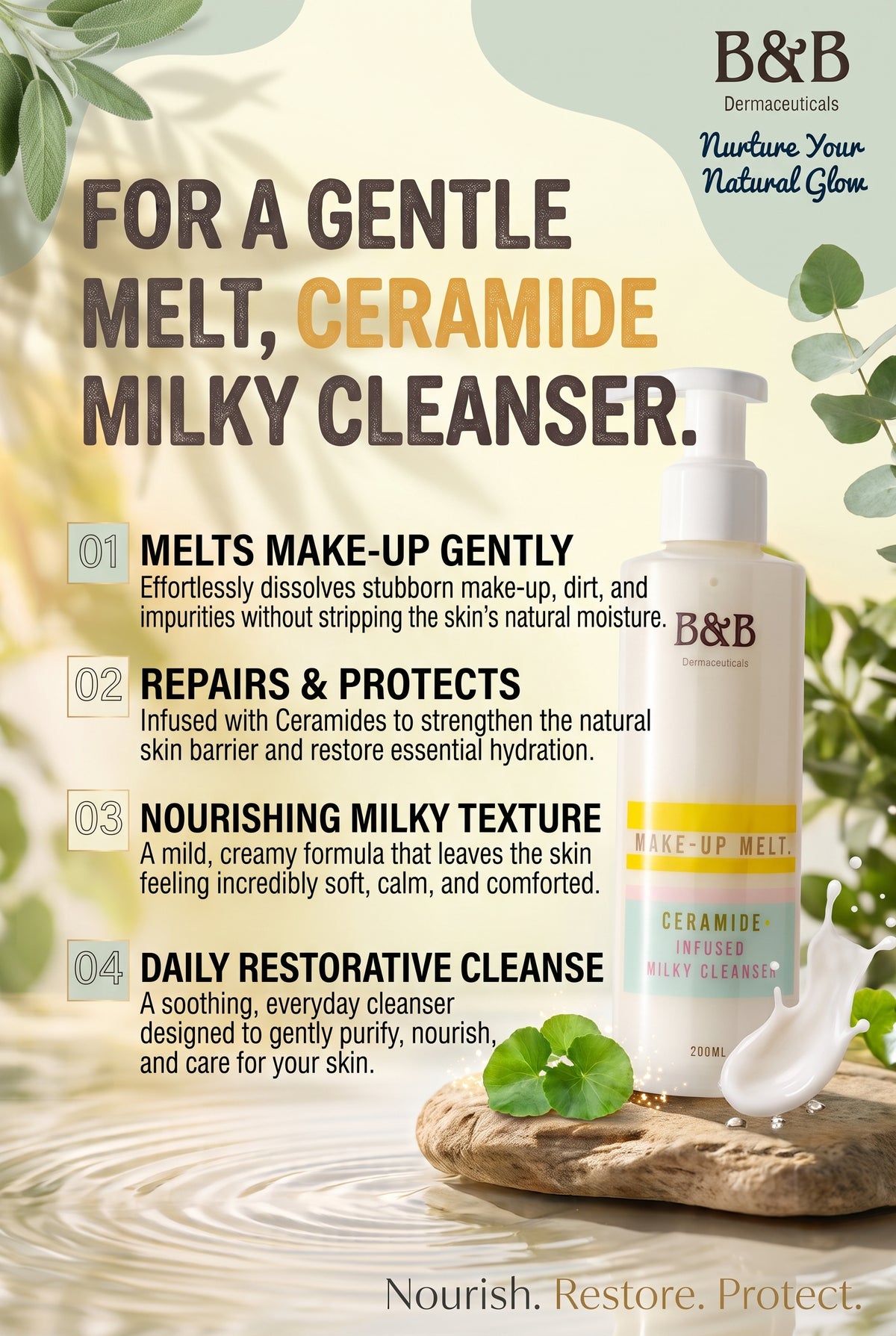 MAKE-UP MELT. (CERAMIDE +)