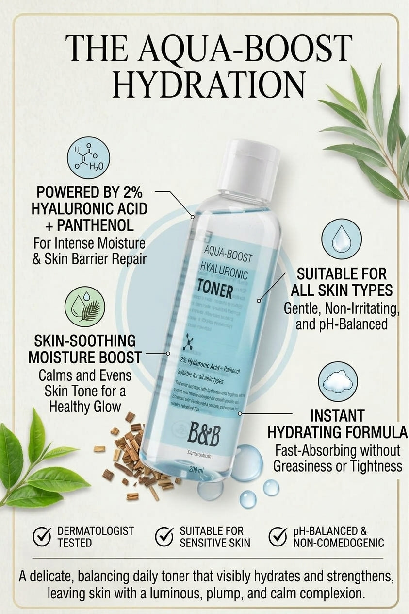 Aqua-Boost Hyaluronic Toner