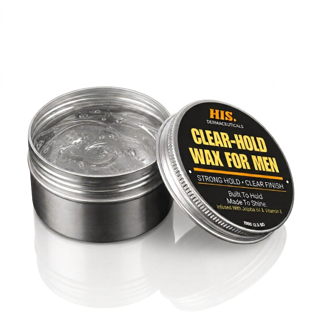 His Derma Clear Hold Wax For Men