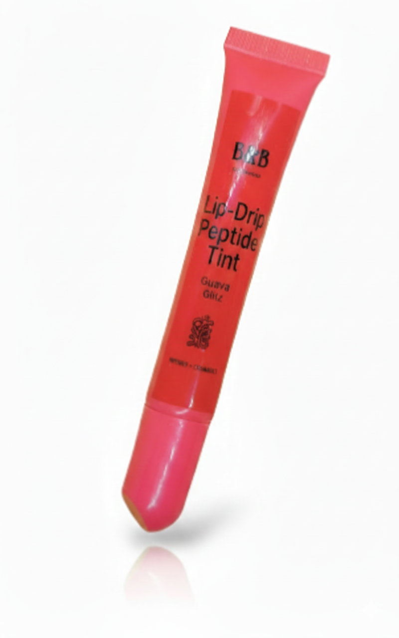Lip-Drip Peptide Tint – 🍉 Guava Glitz