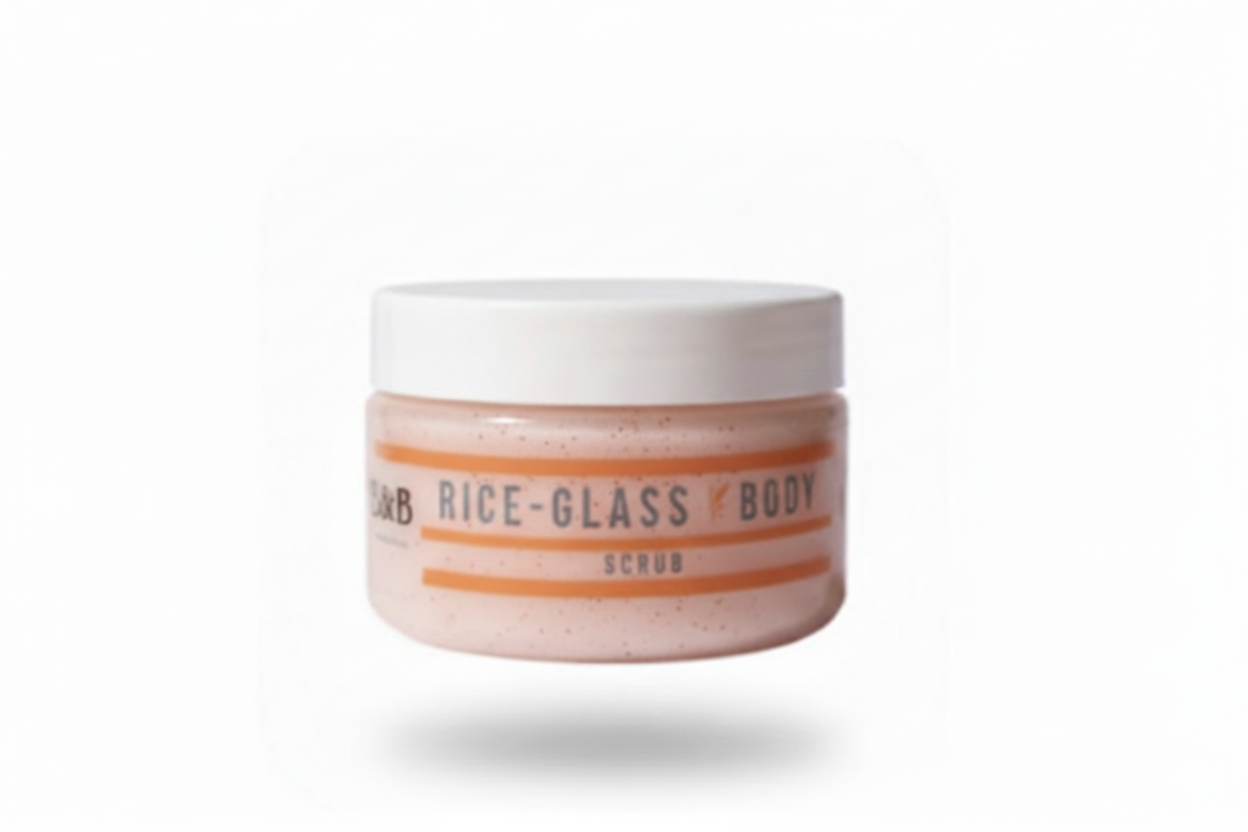 Rice-Glass Body Scrub