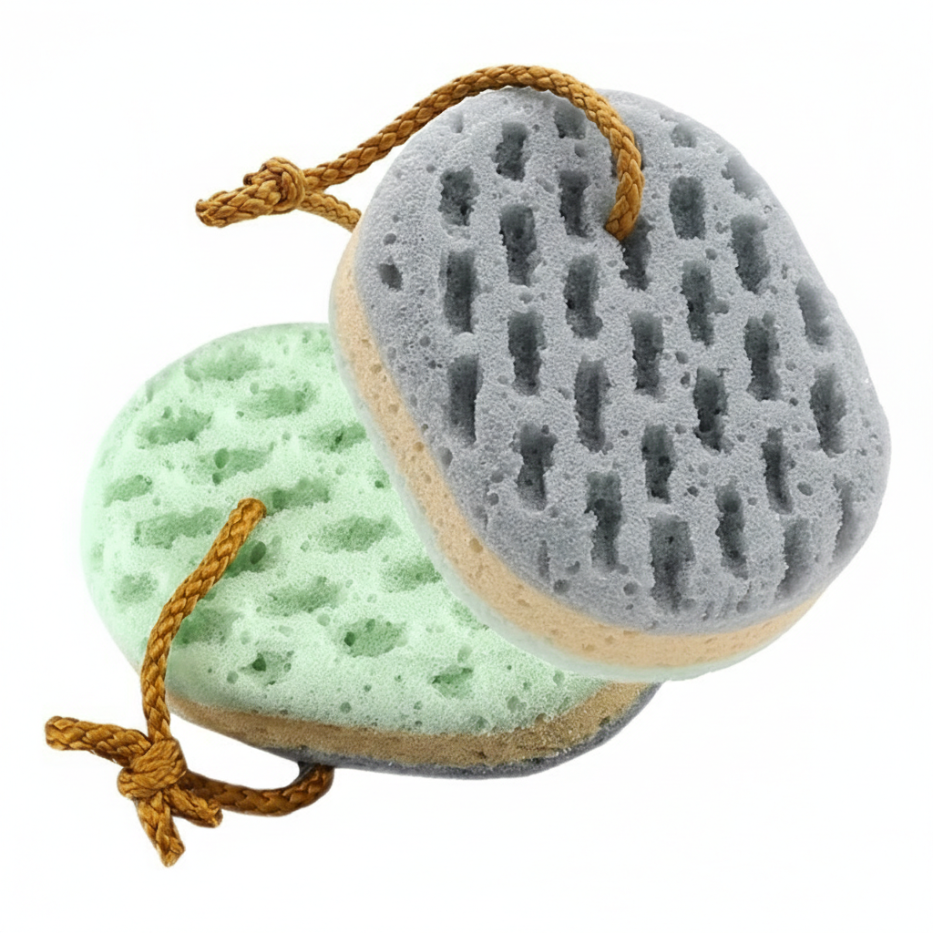 Bathing Body Sponge Log Shaped