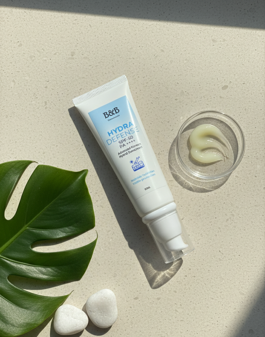 Hydra Defense SPF 50 Advanced Korean Hybrid Sunscreen