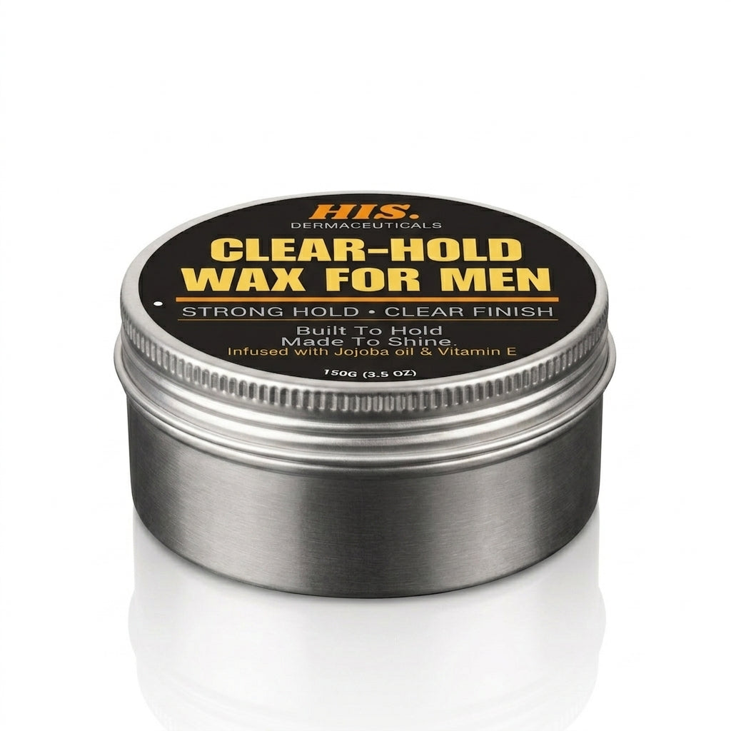 His Derma Clear Hold Wax For Men