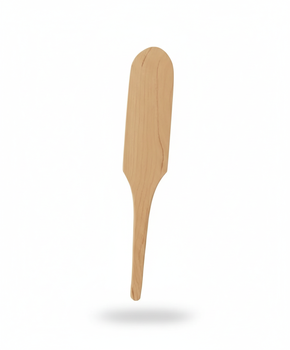 Premium Wooden Wax Spatula Applicator Stick