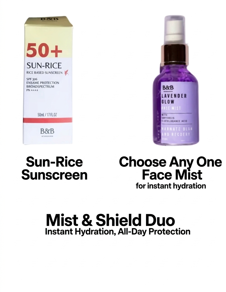 SUN-RICE SUNCREEN + MIST BUNDLE