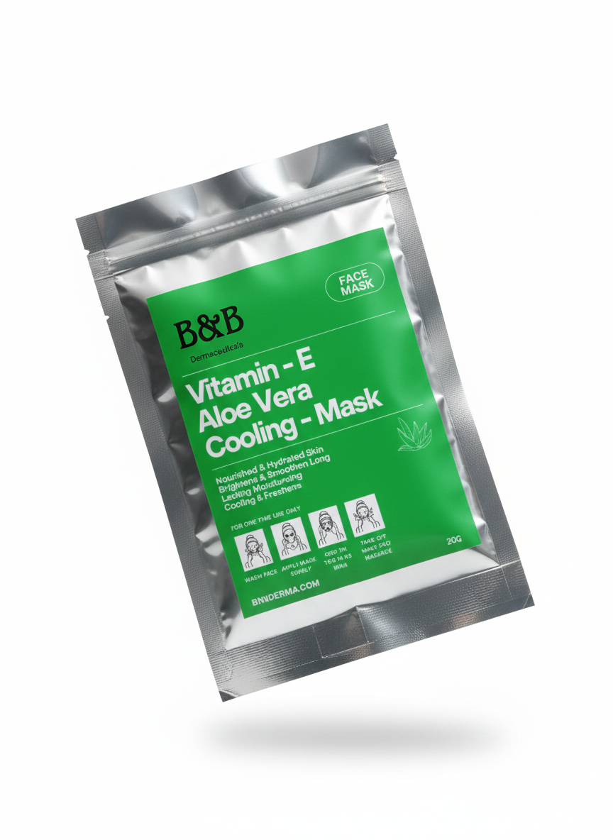 Vitamin-E Aloe Vera Cooling Sheet Mask