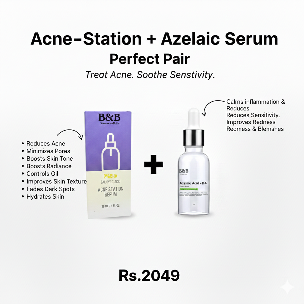 Acne-Station + Azelaic Perfect Pair