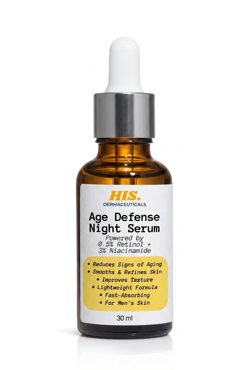 HIS Derma Age Defense Night Serum For Men