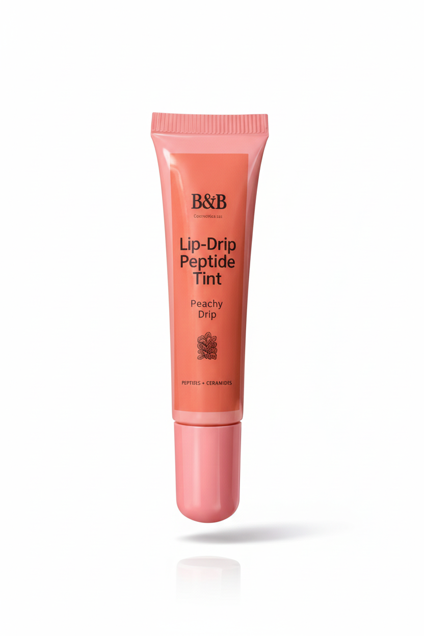 Lip-Drip Peptide Tint – 🍑 Peachy Drip
