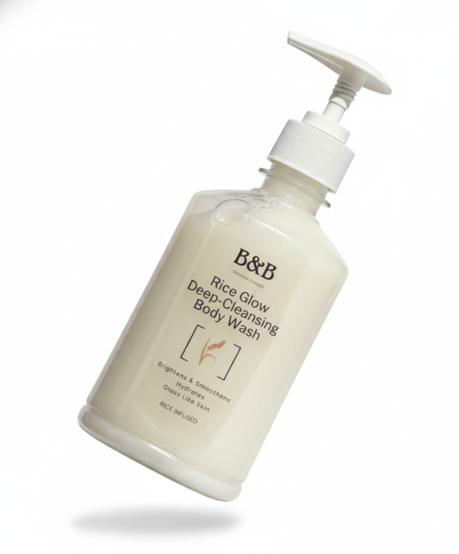 Rice-Glass Deep Cleaning Body Wash