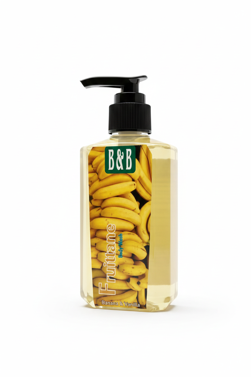 Fruittane Banana & Vanilla Body Wash & Shower Gel