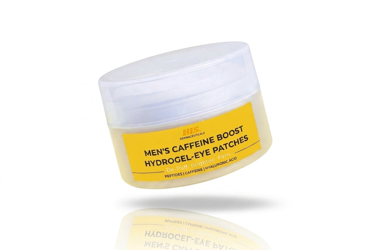 HIS DERMA MEN'S CAFFEINE BOOST EYE PATCHES