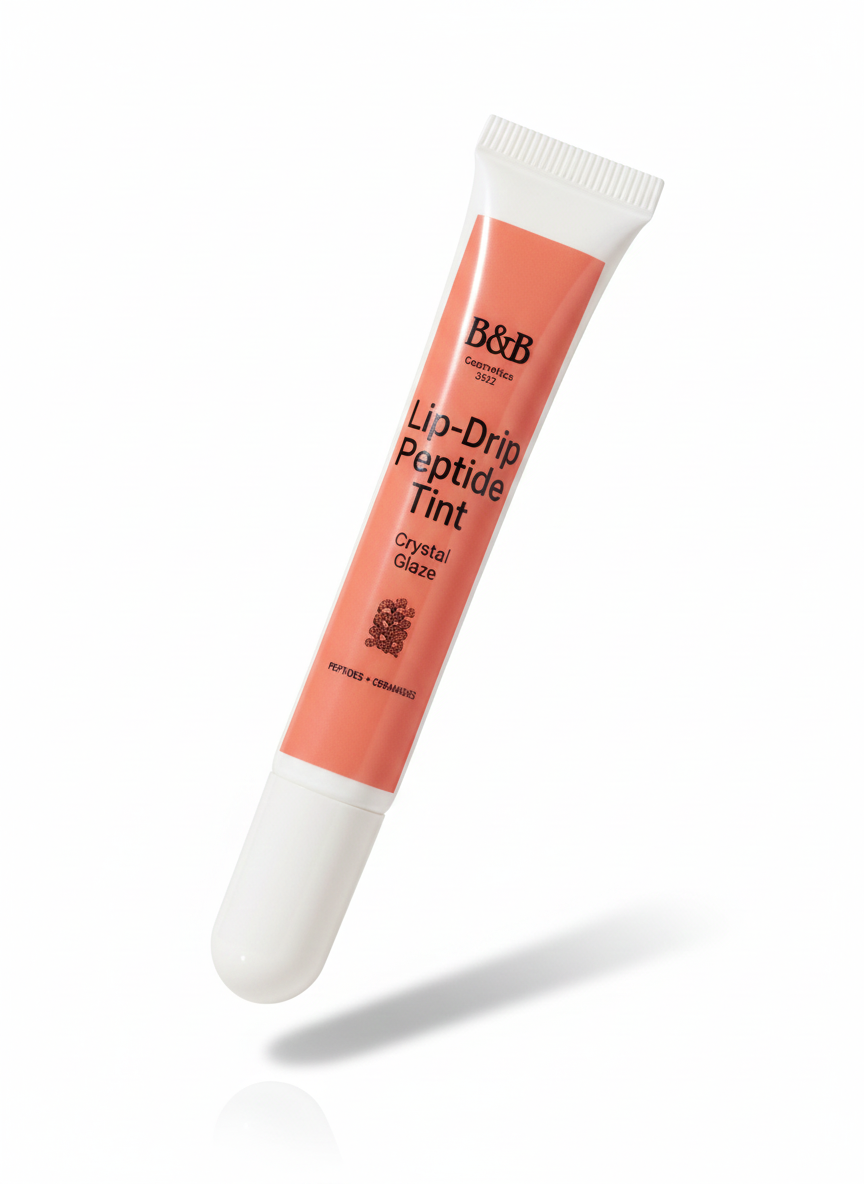 Lip-Drip Peptide Tint – 🤍 Crystal Glaze