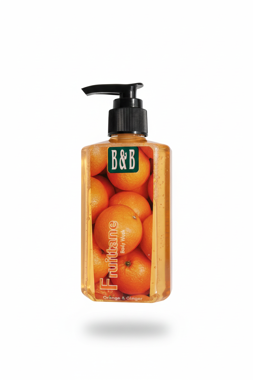 Fruittane Orange & Ginger Body Wash & Shower Gel