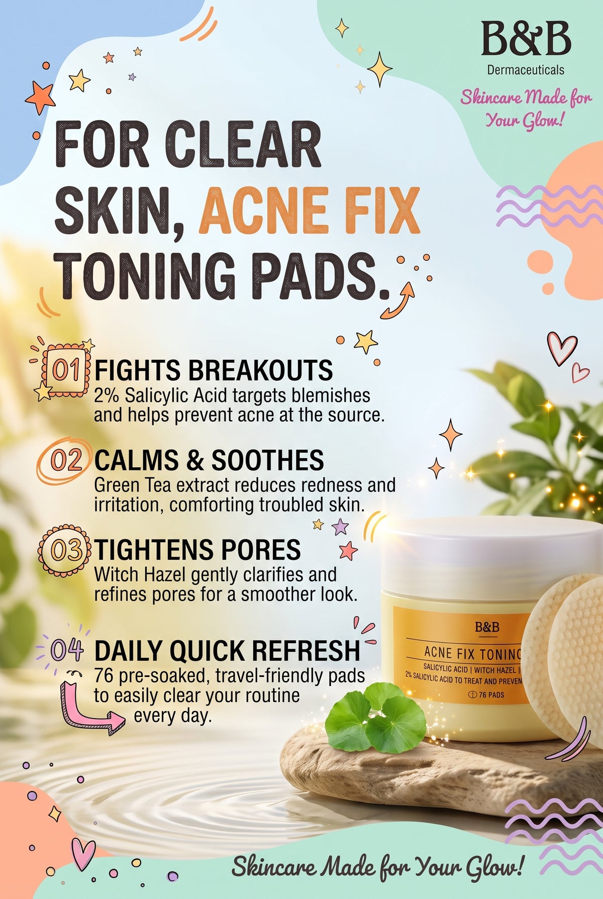ACNE FIX TONER PADS