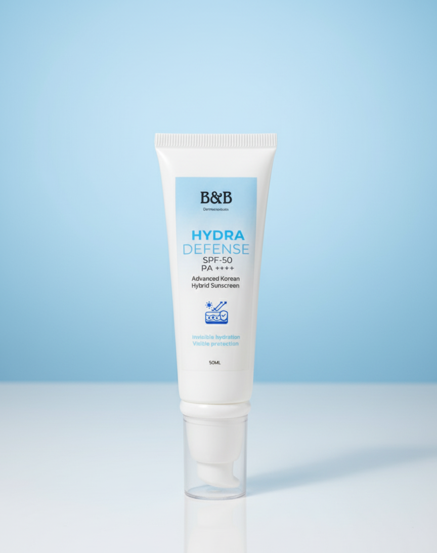 Hydra Defense SPF 50 Advanced Korean Hybrid Sunscreen