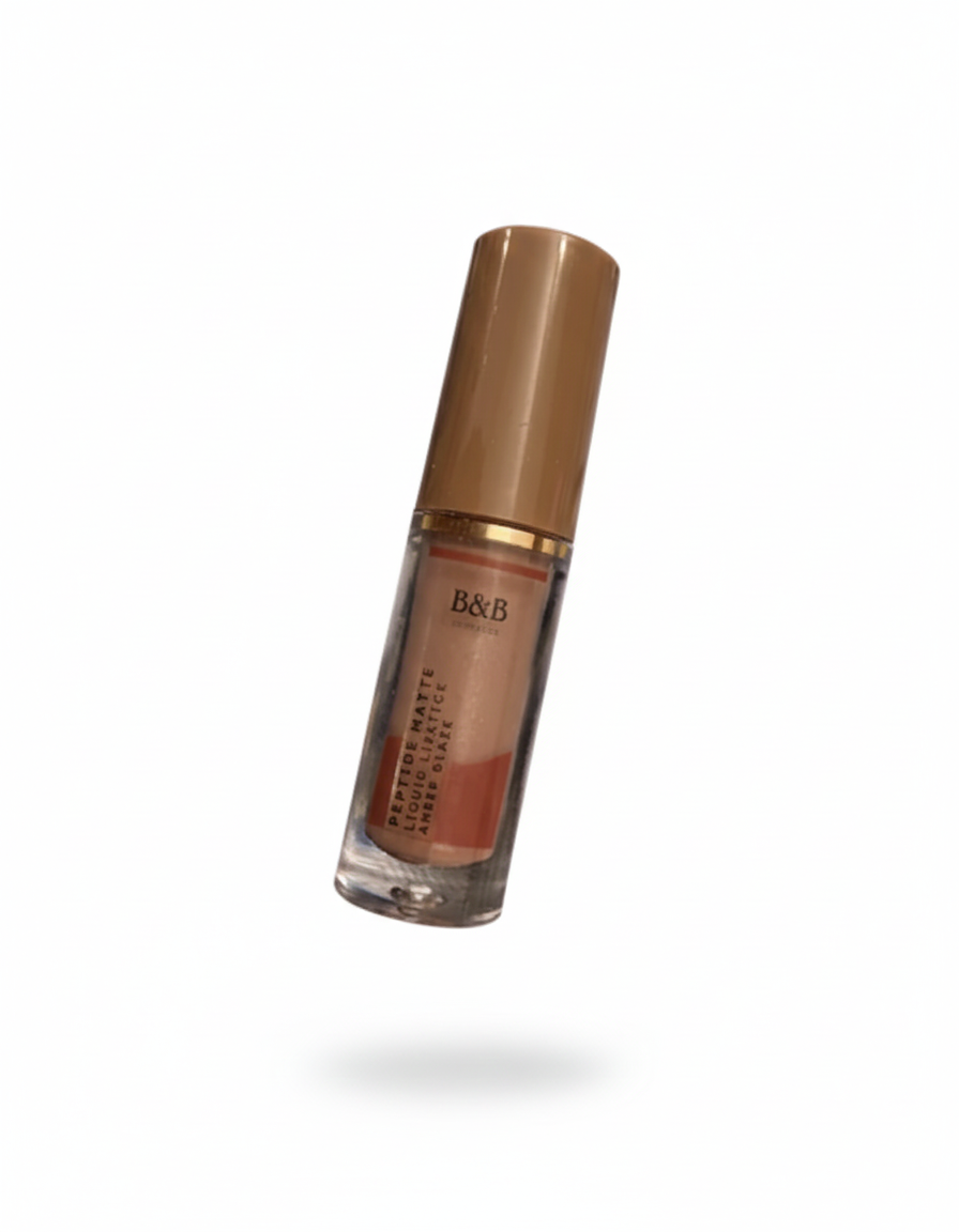Amber Glaze – Peptide Matte Liquid Lipstick