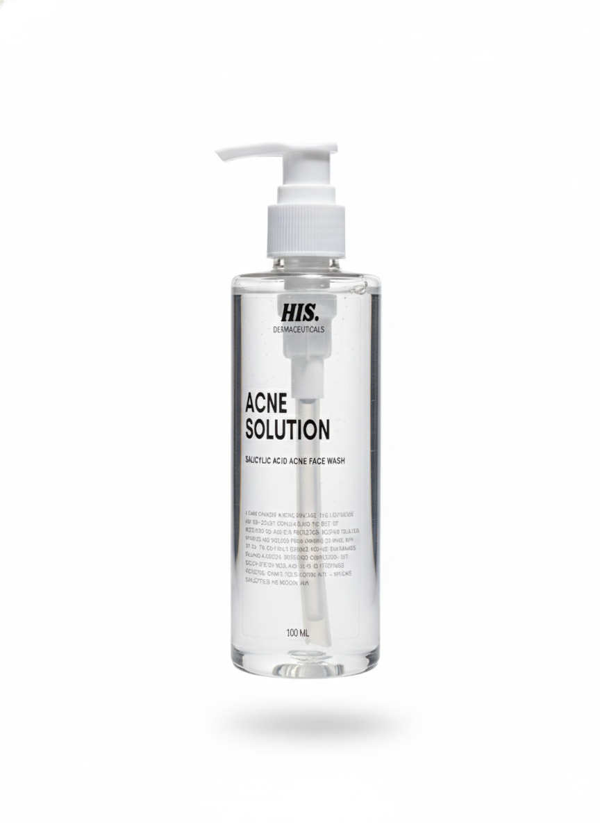 HIS Derma Acne + Oil Control Face Wash For Men