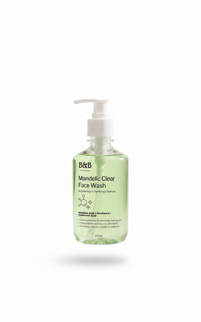 Mandelic Clear Face Wash-Brightening & Clarifying Cleanser