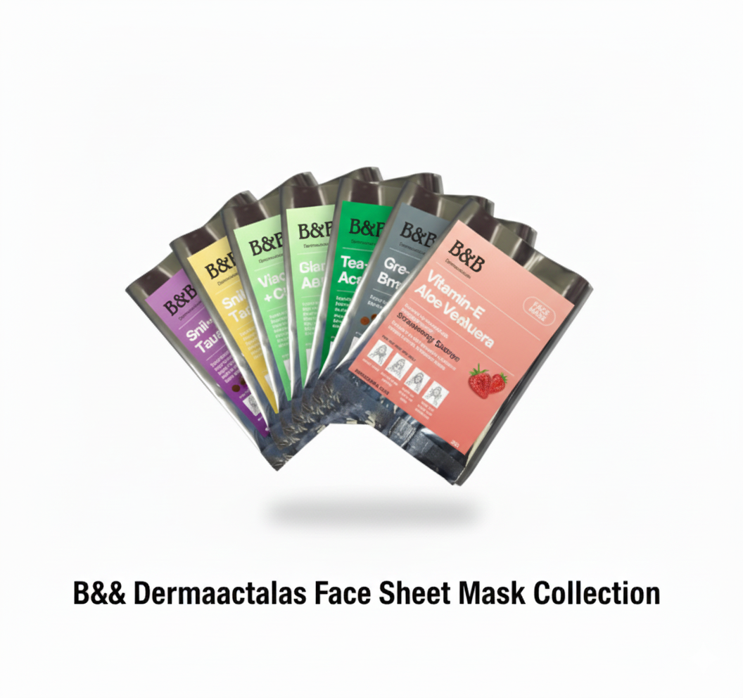 🌿 Face Sheet Mask Bundle (3 Masks)