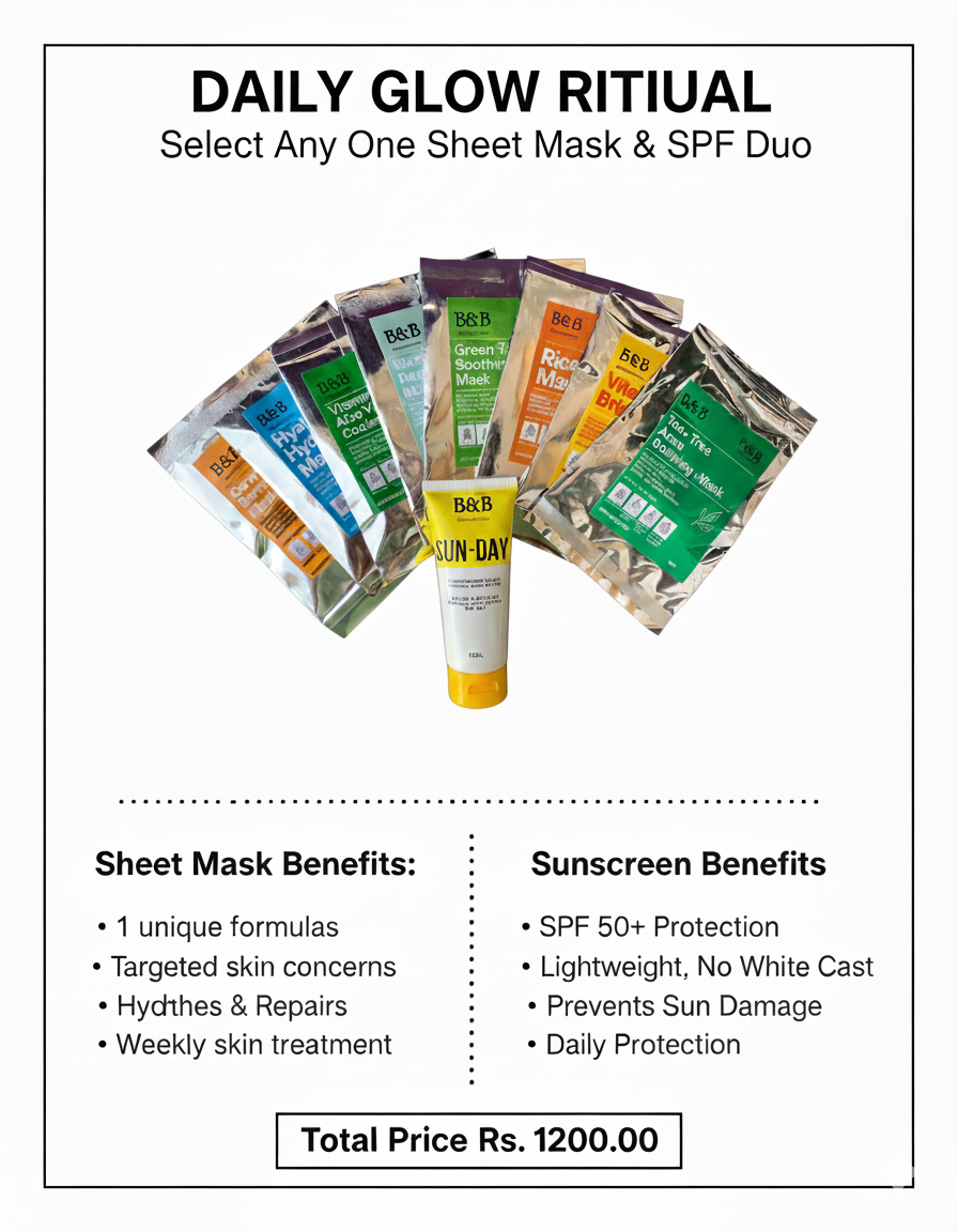 SUNDAY SUNCREEN + FACE MASK