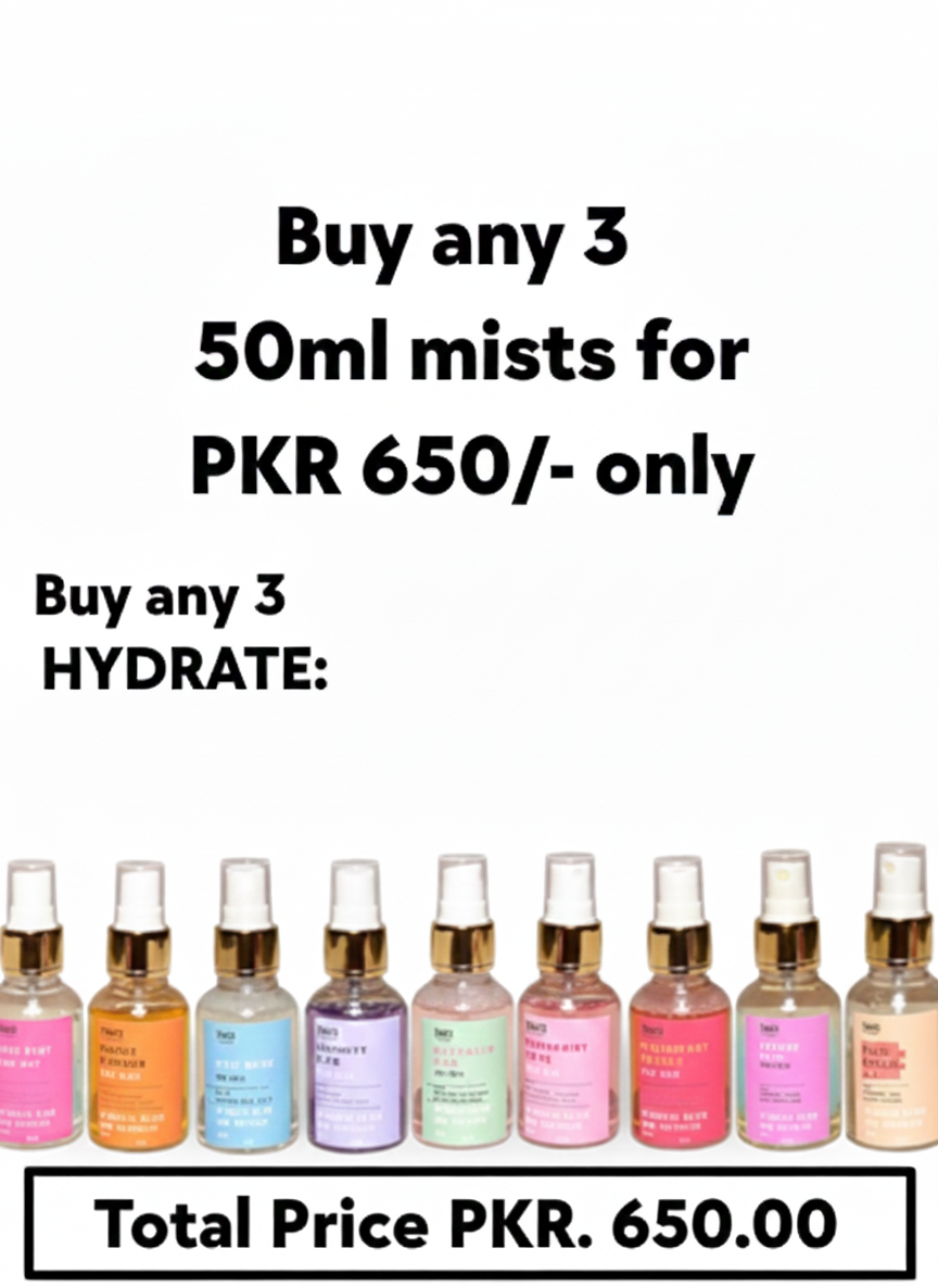 Facemist Product Bundle of 3