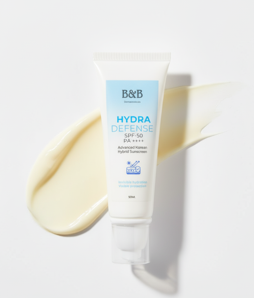 Hydra Defense SPF 50 Advanced Korean Hybrid Sunscreen