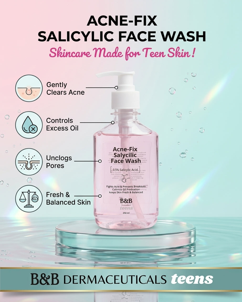 Acne-Fix Salicylic Face Wash Teens