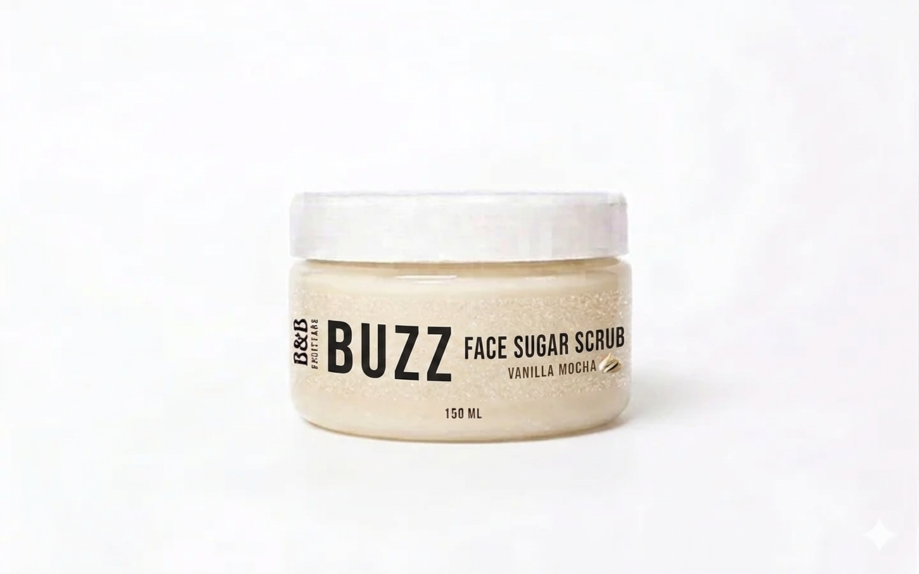 Vanilla Buzz Face Sugar Scrub