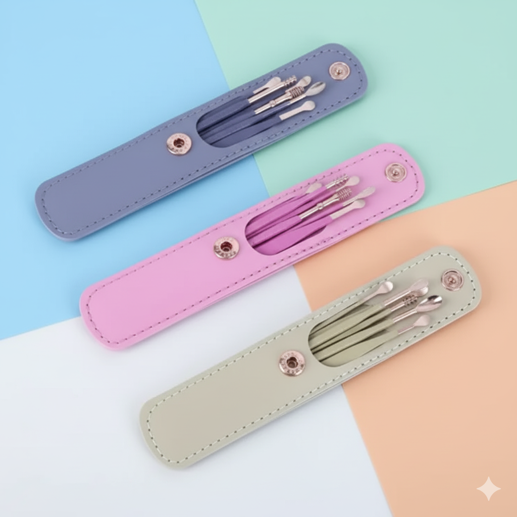 Professional 6-Piece Stainless Steel Ear Hygiene Kit