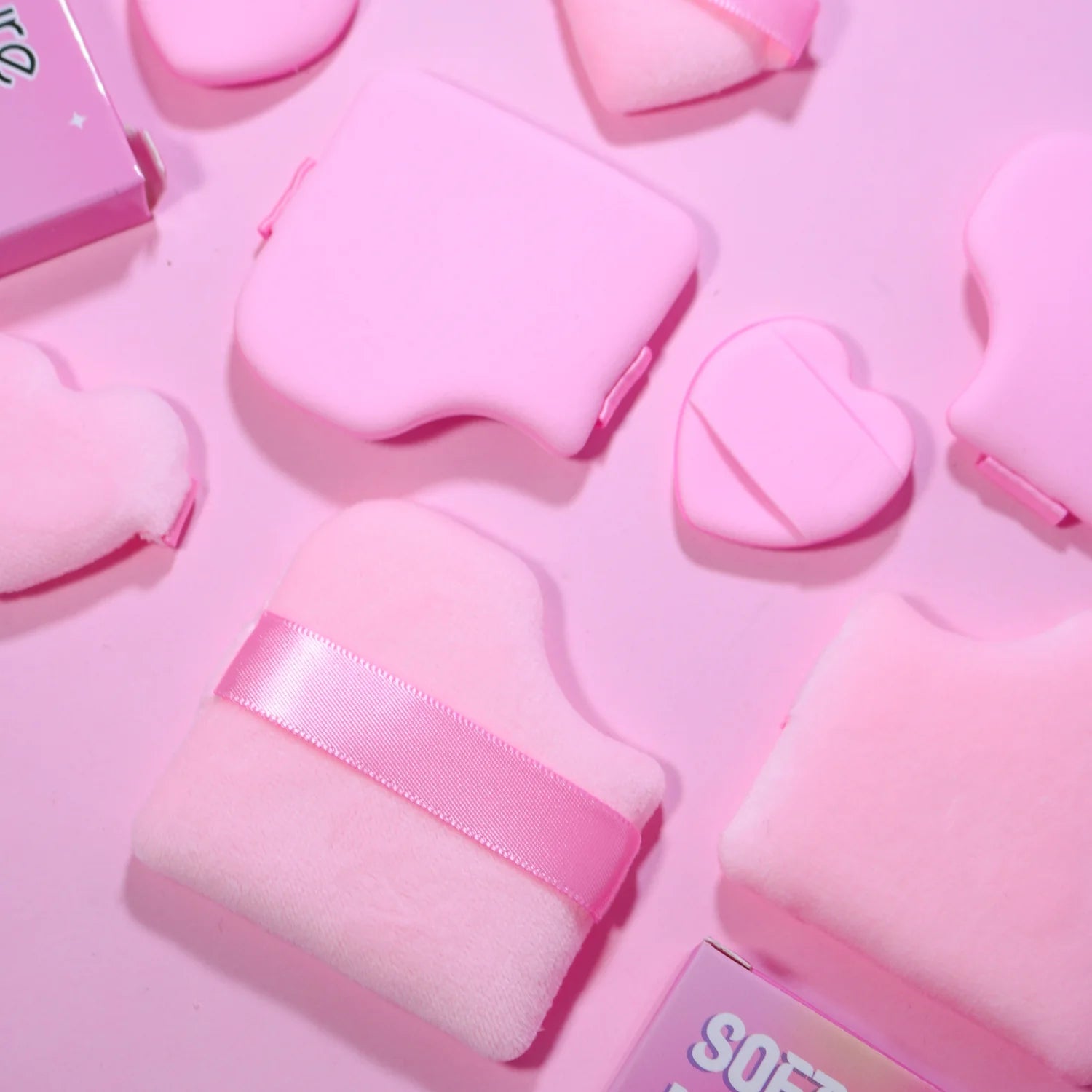 Air Velvet Powder Puffs For Flawless Makeup Application (Pack of 4)