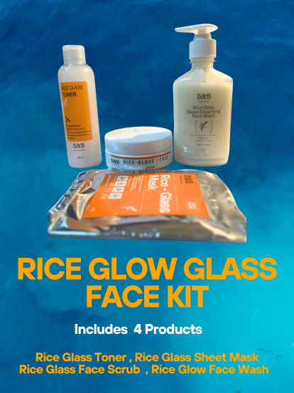 Rice-Glow Glass Face Kit