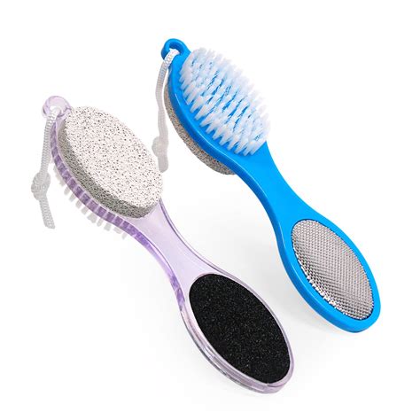 Dual-Sided Pumice & Cleaning Brush