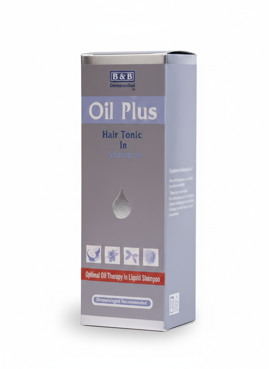 Oil Plus Hair Tonic Shampoo | B&B Derma1