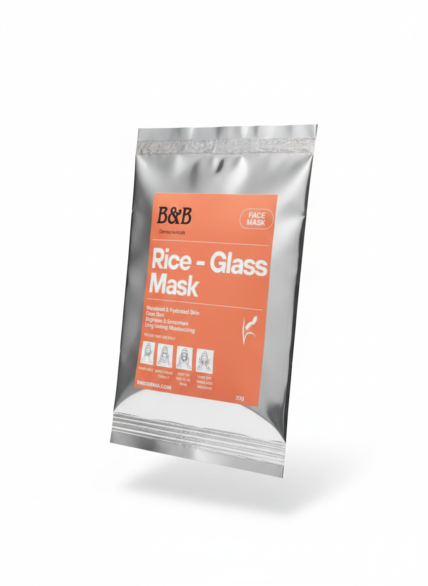 Rice-Glass Face Mask | B&B Derma