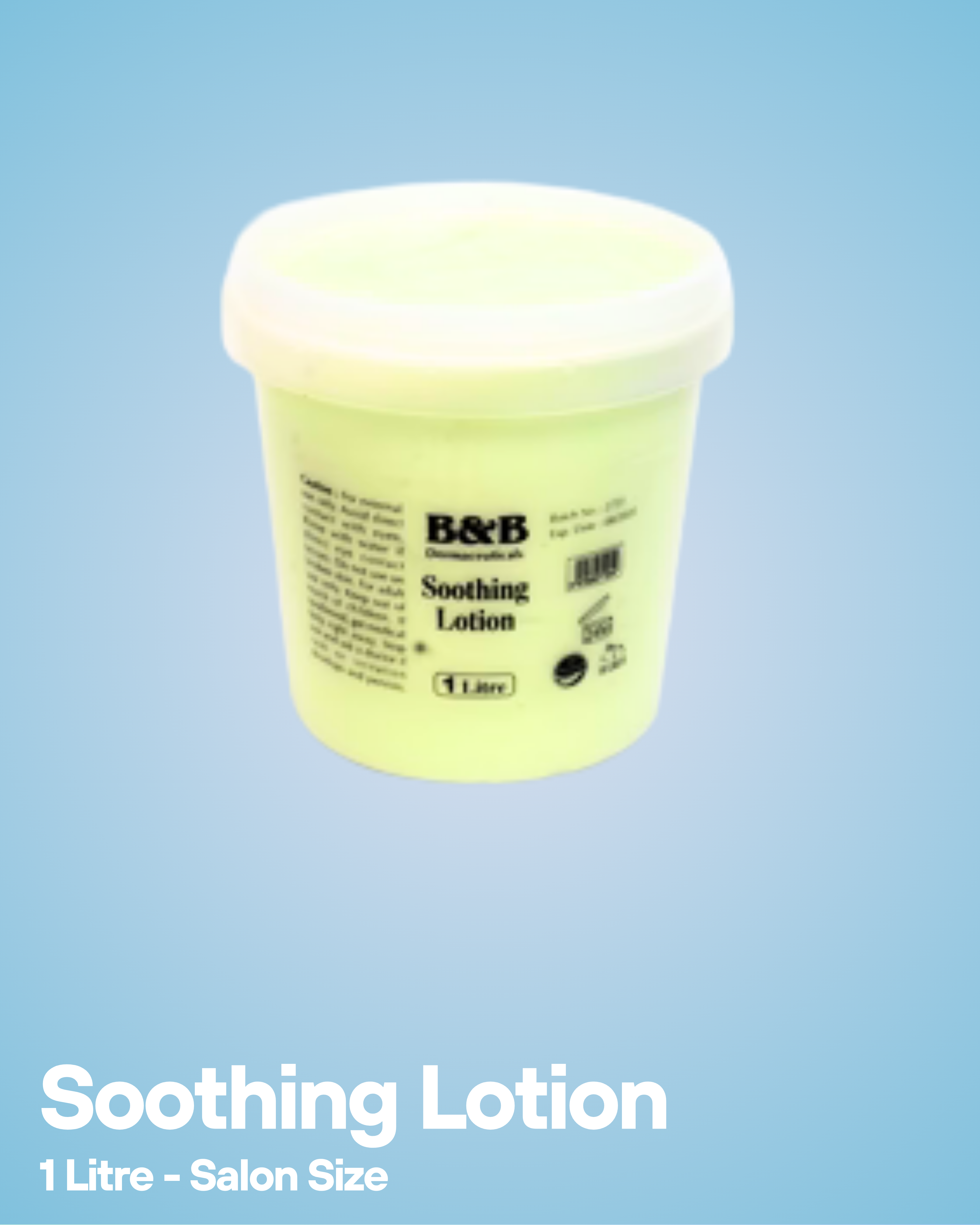 Buy Soothing Lotion 1 Litre | Best Skin Relief & Hydration By B&B Derma 