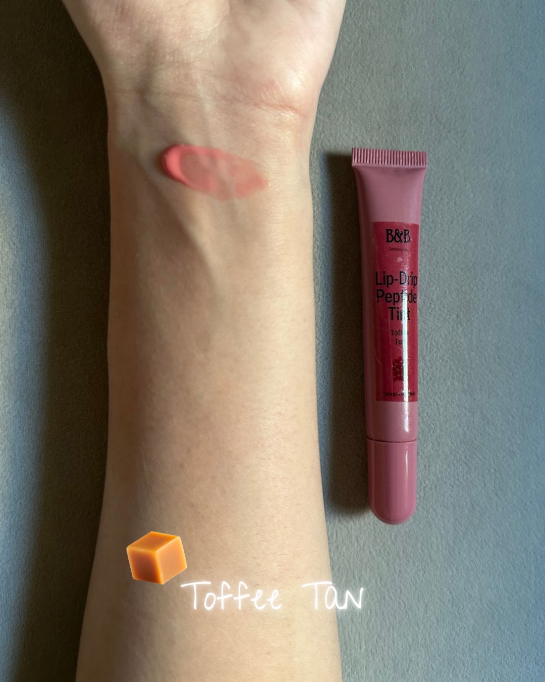 Lip-Drip Peptide Tint – 💄 Toffee Tan