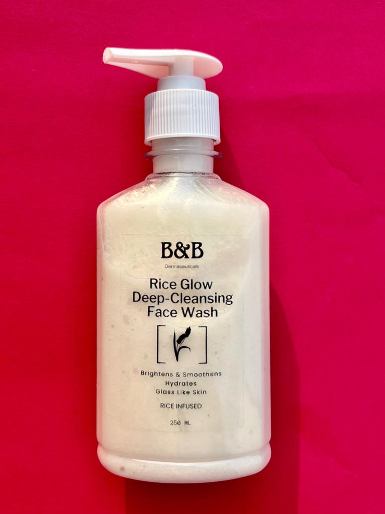 Rice Glow Deep-Cleansing  Face Wash