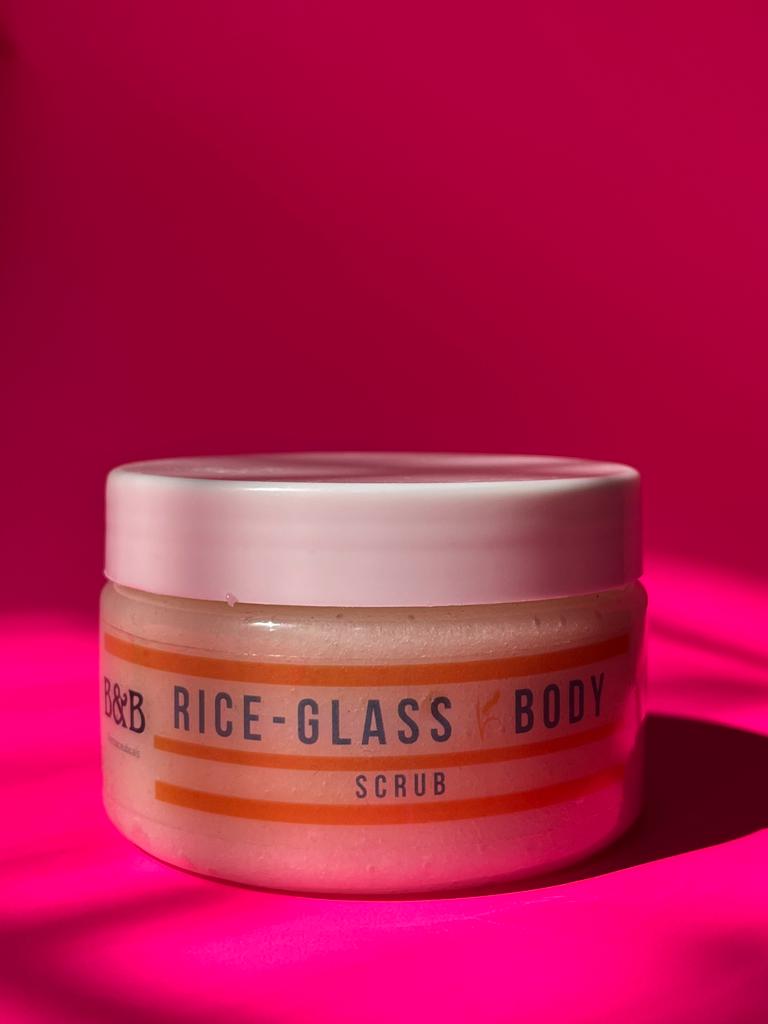 Rice-Glass Body Scrub