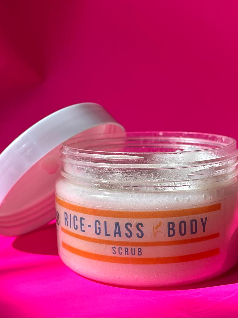 Rice-Glass Body Scrub