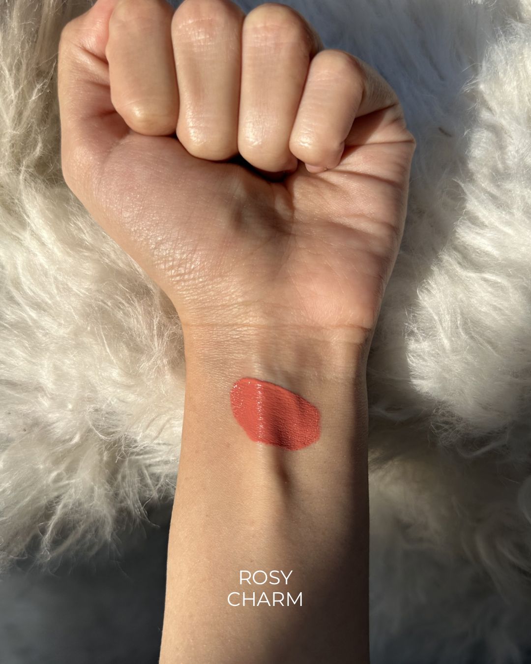 Rosy Charm – Peptide Matte Liquid Lipstick