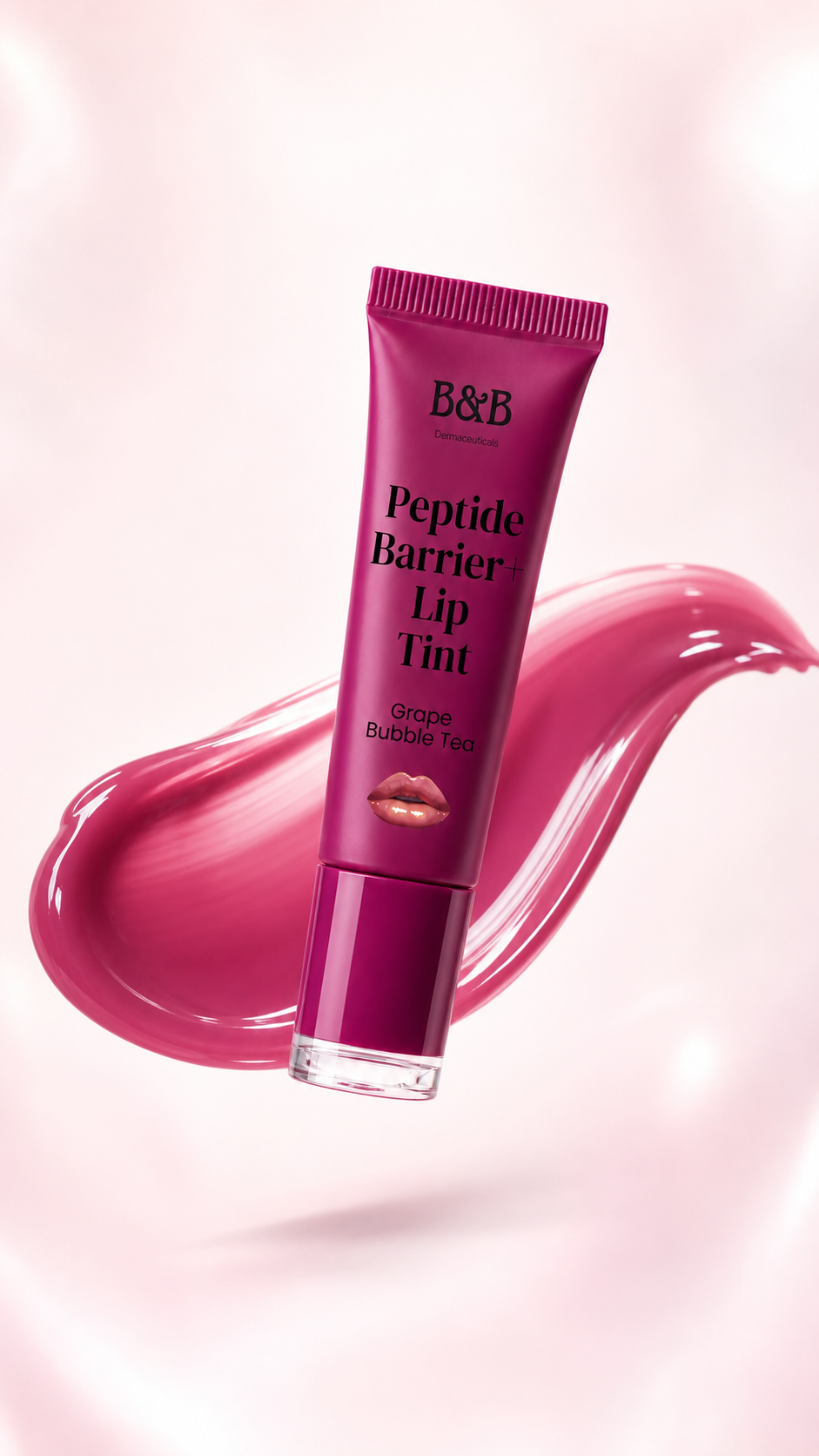 Peptide Barrier+ Lip Tint – Grape Bubble Tea